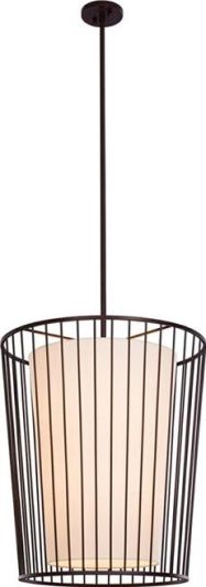 Pendant Light KALCO PACIFICA Transitional 2-Tier Open Frame Tapered Tapering