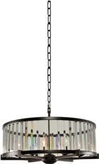 Pendant Light KALCO ESSEX Art Deco Deco/Mid-Century Modern 6-Light Sienna