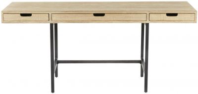 Kitchen Table JAYCE Medium Gray Distressed Reclaimed Pine Wood Hand-Crafted 3