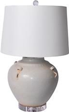 Table Lamp 4-Ear Wine Jar Colors May Vary Celadon Variable Green Ceramic