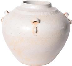 Wine Jar Jug Vase 4-Ear Colors May Vary Celadon Green Variable Ceramic Handmade