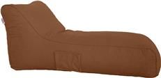 Nest Chair Lounge Rectangular Beige Microfiber Shredded Foam Air Dry Removable