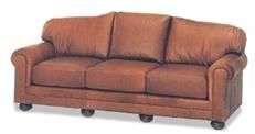 Sofa Southwestern Southwestern Wood Leather Wood Leather Removab MK-160
