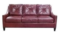 Sofa Traditional Traditional Wood Leather Wood Leather Removab MK-319