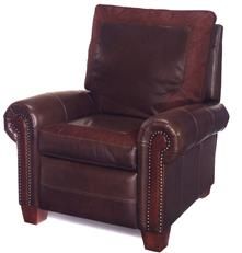 Chair Wood Leather Non-Removable Leg Manual Mechanism Motorized Mecha MK-600