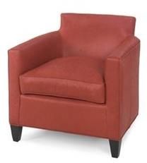 Quality Accent Chair | Traditional Wood, Leather