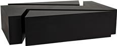 Coffee Table Cocktail ELEMENT Black Metal