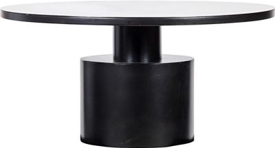 Dining Table MARLOW Black Metal