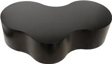 Coffee Table Cocktail ISLAND Black Metal