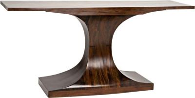 Console HUGAN Teak Oil Mahogany