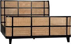 Bed PORTO Eastern King Natural Teak
