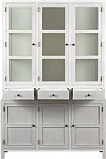 Hutch COLONIAL White Wash White/Cream Mahogany