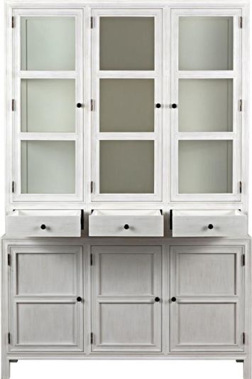 Hutch COLONIAL White Wash White/Cream Mahogany