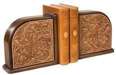 Bookends Bookend AMERICAN WEST Lodge Chestnut Resin Hand-Cast Hand-Painted