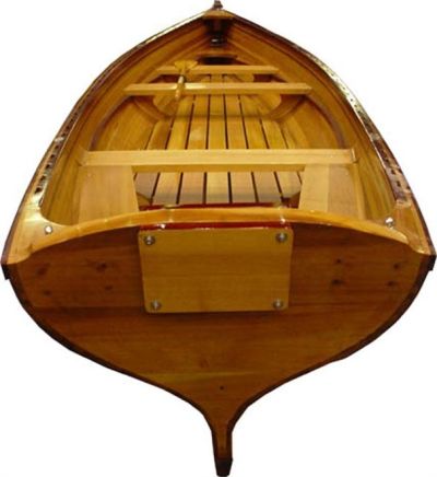 Dinghy Traditional Antique Real Whitehall 17-Ft 4-People Marine Varnish Strips