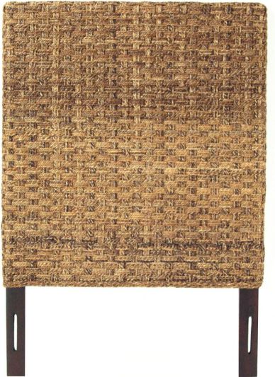 PADMAS PLANTATION Headboard Queen Plantation-Grown Hardwood Abaca