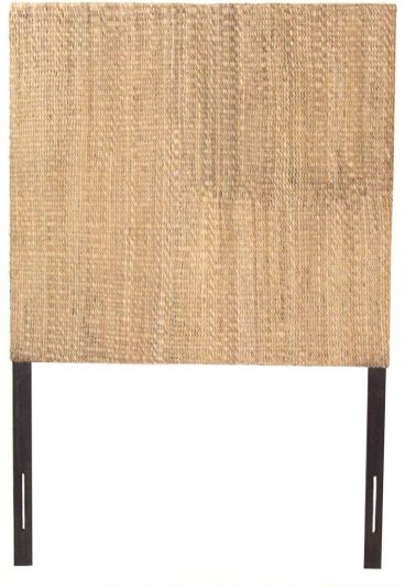 PADMAS PLANTATION Headboard Queen Woven Field Grass Plantation-Grown Ha