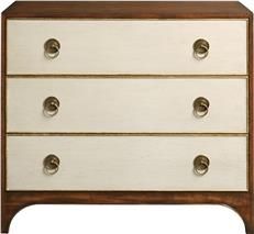 Chest of Drawers PORT ELIOT Mid-Century Modern Hand-Rubbed Mahogany Lefleur