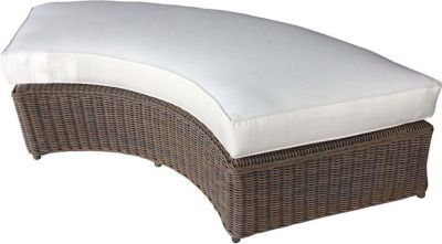 Bench PADMAS PLANTATION BARBADOS Rounded Powder-Coated Aluminum Frame