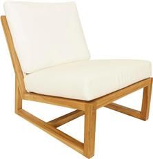Lounge Chair PADMAS PLANTATION MARINA Contemporary Slanted Back