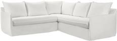 Sectional Sofa PADMAS PLANTATION SANTA MONICA Fabric Foam Wood Outdoor