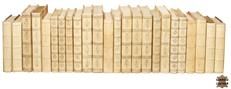 Books Faux Book SARREID Size May Vary Partial Leather Paper On Boards Stitched