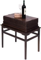 Box On Stand SARREID Recycled Pine Base Reclaimed