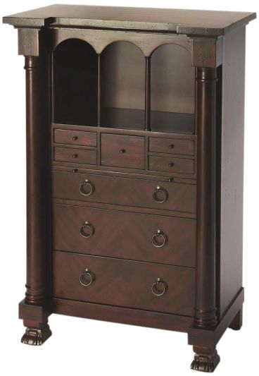 Secretary Desk Early 1800s 19th C Rectangular Dark Stained Heirloom Distressed