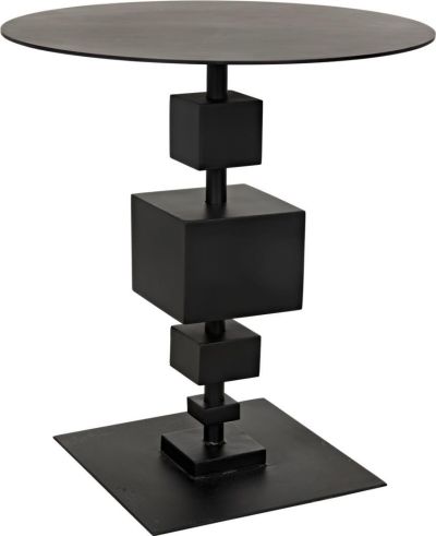 Side Table GROPIUS Black Metal