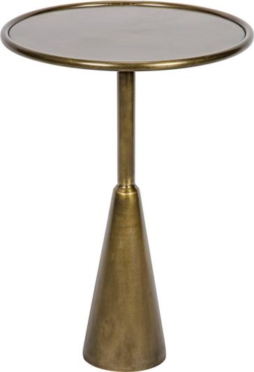 Side Table HIRO Antique Brass Metal
