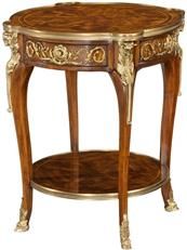 Lamp Table End Side THEODORE ALEXANDER ESSENTIAL TA Louis XV Rococo Protruding