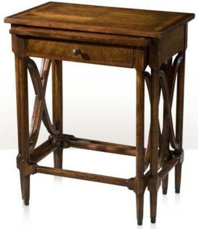 Nesting Tables THEODORE ALEXANDER BROOKSBY 19th C European Wavy X-Stretcher