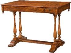 Games Table THEODORE ALEXANDER CASTLE BROMWICH Stuart Turned Finials Pegged