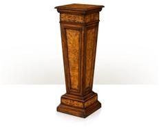 Plant Stand THEODORE ALEXANDER Louis XVI French Panel Plinth Square Top Tapered