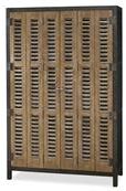 Libations Locker Bar UNIVERSAL MODERNE MUSE Trifold Doors Cobalt Black Bisque
