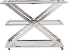 Bar Cart UNIVERSAL Transitional Gold Metal