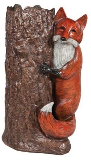 Umbrella Holder Stand EQUESTRIAN Traditional Antique Sly Fox Tree Stump