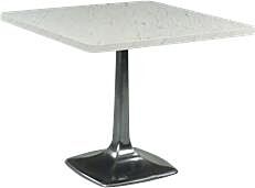 Cafe Table End Side WOODBRIDGE CALLOWAY Tapered Central Column Square Top