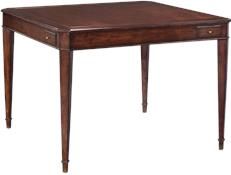 Games Table Woodbridge Square, Drawers, Mahogany