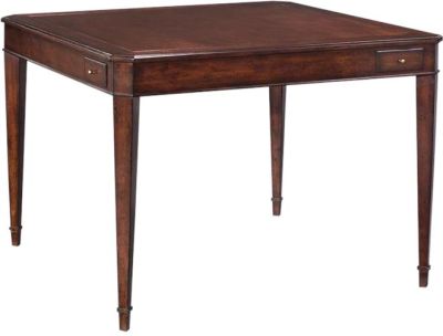 Games Table Woodbridge Square, Drawers, Mahogany