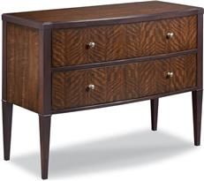 Chest of Drawers Woodbridge Tribeca Mozambique Mahogany Bow Front