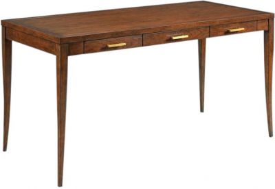 Writing Table Desk Woodbridge Sarah Solid Wood Cherry Bordeaux 3 Drawers
