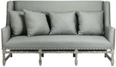 Bench AUBERT Sage Green Linen