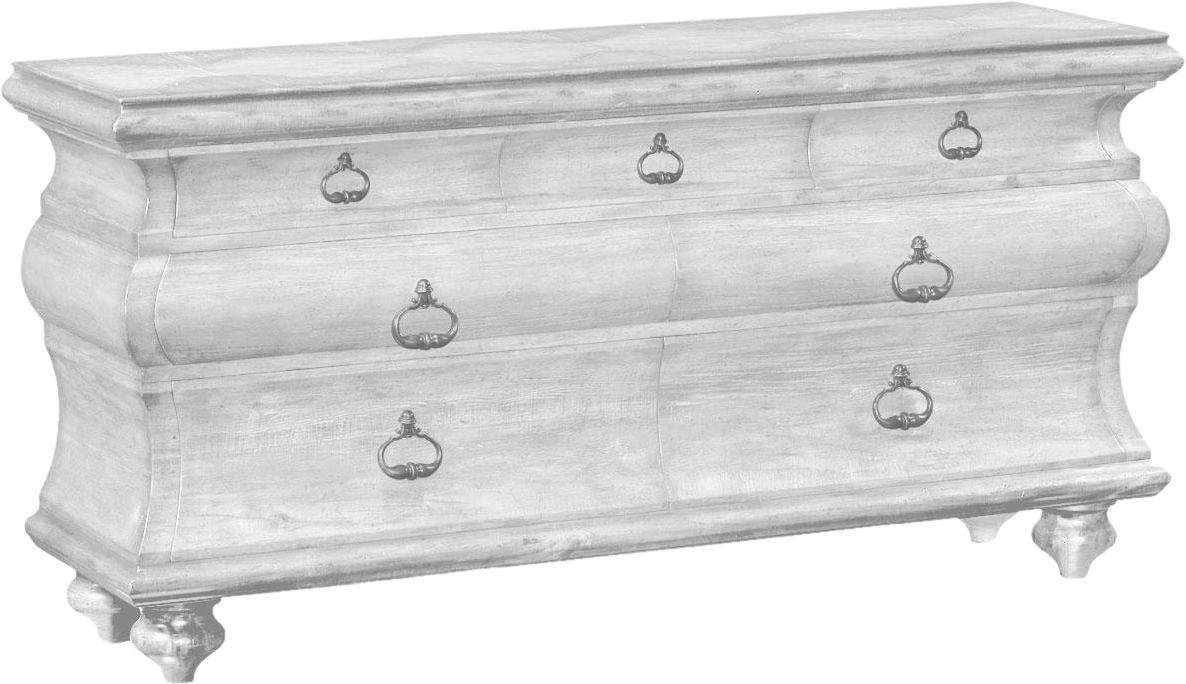 JONATHAN CHARLES ARTISAN Chest of Drawers Rectangular Curved Rectangle Large