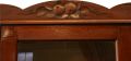 1920 Art Deco Buffet French Carved Oak Grapes Fruit  MidCentury Modern