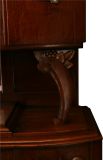 1920 Art Deco Buffet French Carved Oak Grapes Fruit  MidCentury Modern