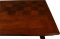 1950 Vintage French Table Renaissance Style Chunky Oak Wood Extending