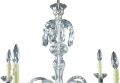 Chandelier Cut Glass Pendants 6-Arm 6-Light New Sparkling Drops