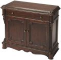 Chest of Drawers Distressed Heirloom Cherry Resin Poplar Hand-Carved Carved 1