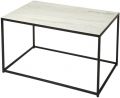 Coffee Table Cocktail Modern Contemporary Cocoa White Black Distressed Brown